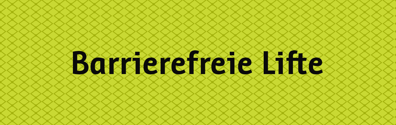 Text Barrierefreihe Lifte